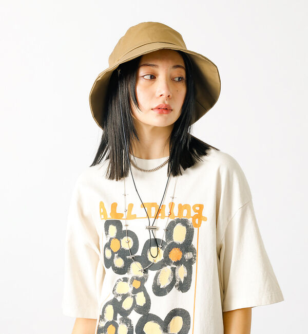 Rouge vif「【Ruben/ルーベン】コットンナイロンハット（顎紐付き）【WEB限定】」|その他|