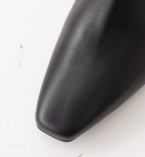 AU BANNISTER「【スノーソール】ソフトスクエアトゥロングブーツ」|ショートブーツ|