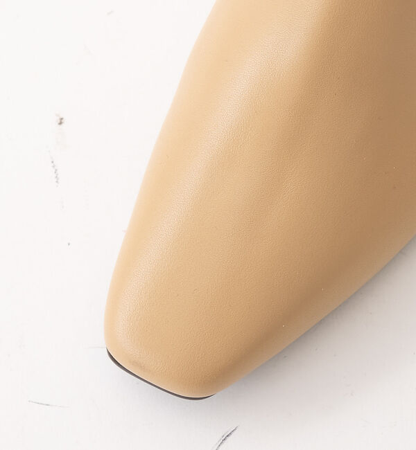 AU BANNISTER「【スノーソール】ソフトスクエアトゥロングブーツ」|ショートブーツ|