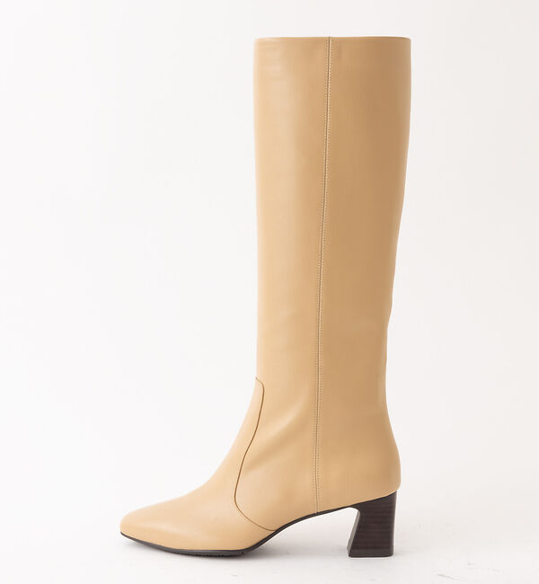 AU BANNISTER「【スノーソール】ソフトスクエアトゥロングブーツ」|ショートブーツ|