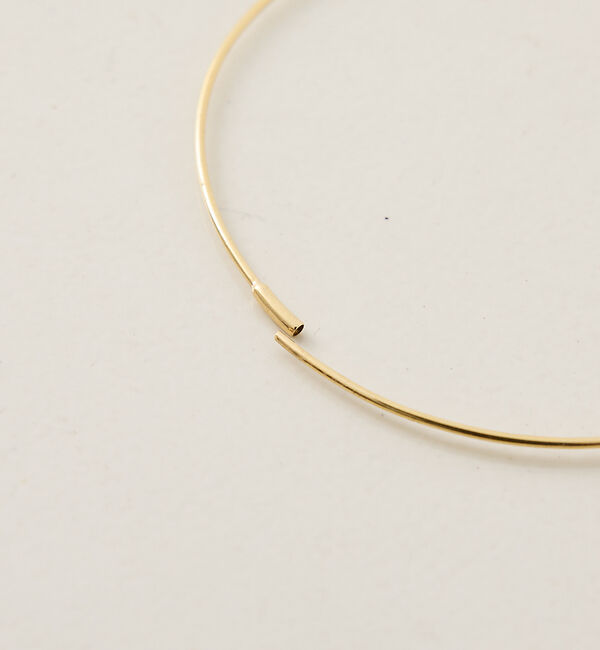 The Store by C' 「【GIGI】Solid Hoop Earrings／60㎜フープピアス」|ピアス|