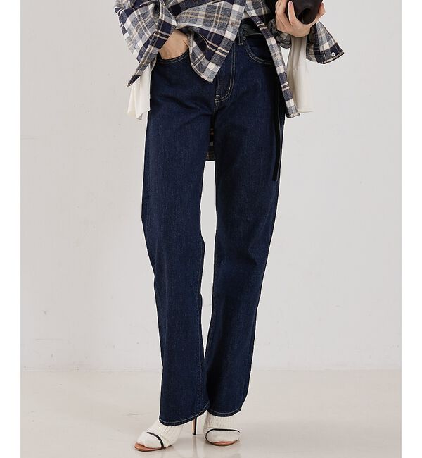 The Store by C' 「【TWP】Kent St. JEAN／ストレートデニムパンツ」|デニム|インディゴ