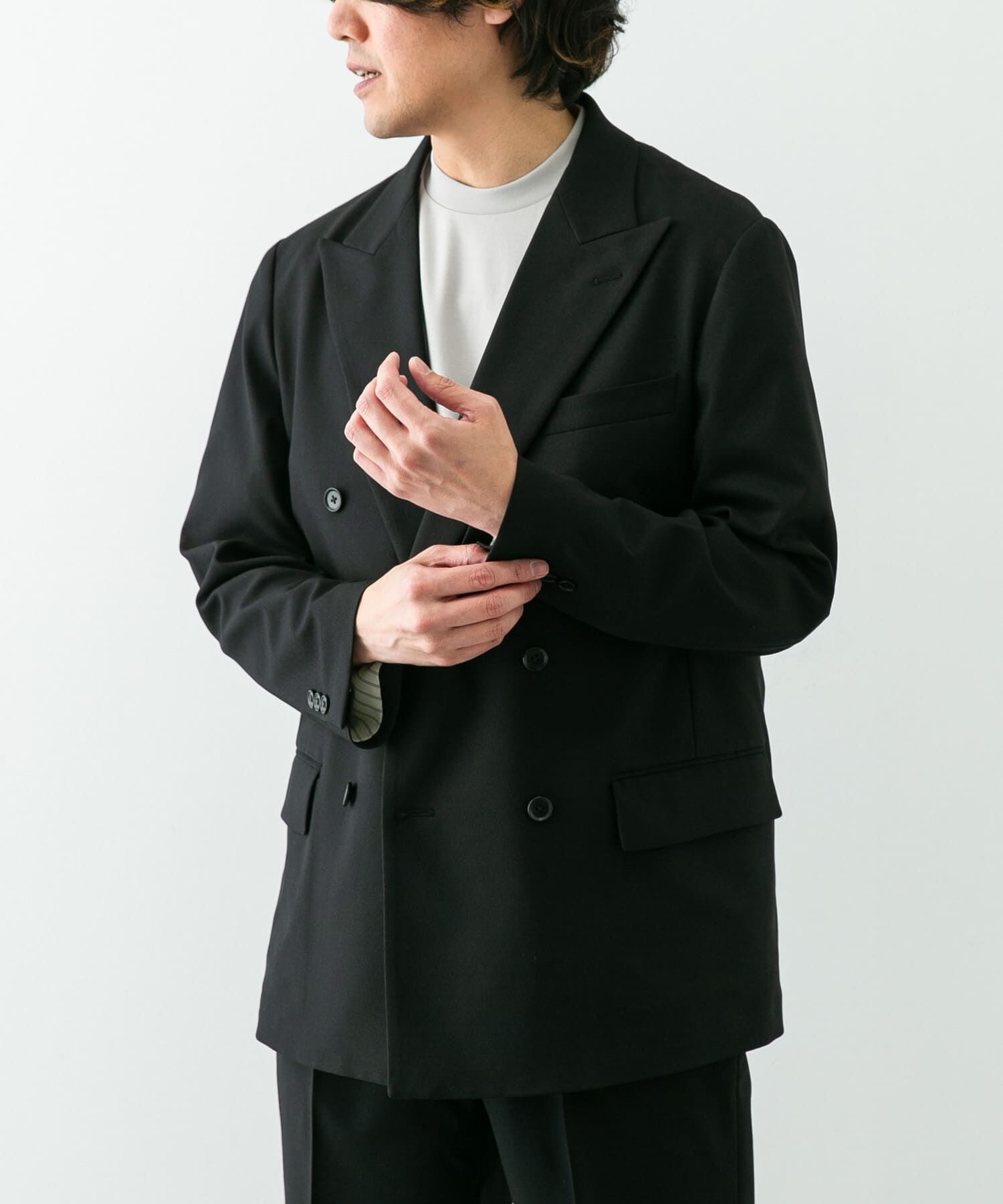 URBAN RESEARCH DOORS「『イージーケア』LIFE STYLE TAILOR　ストレッチオックスWジャケット」|その他|