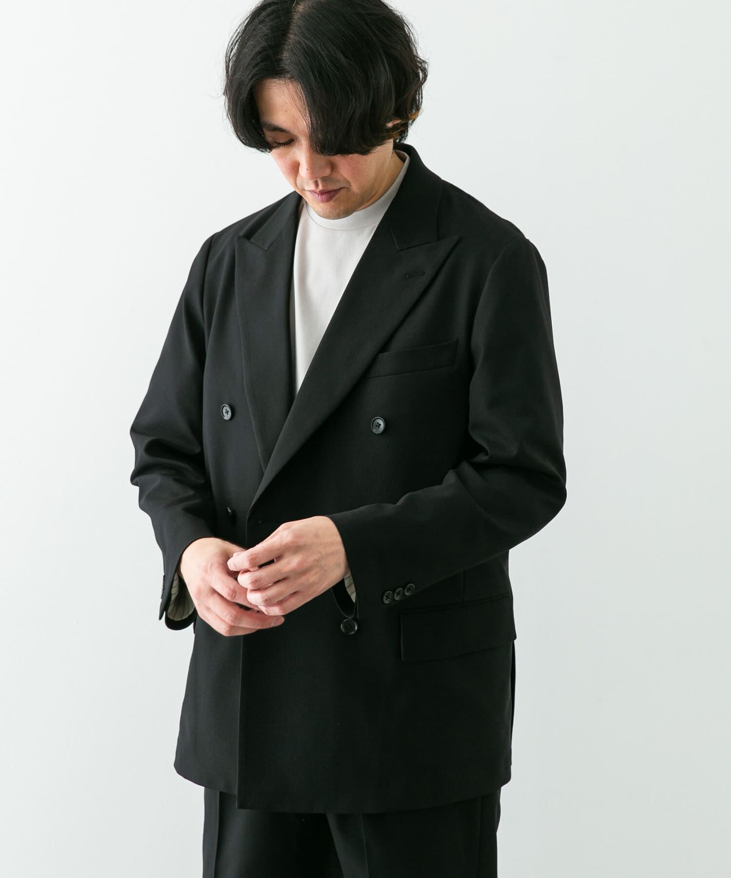 URBAN RESEARCH DOORS「『イージーケア』LIFE STYLE TAILOR　ストレッチオックスWジャケット」|その他|