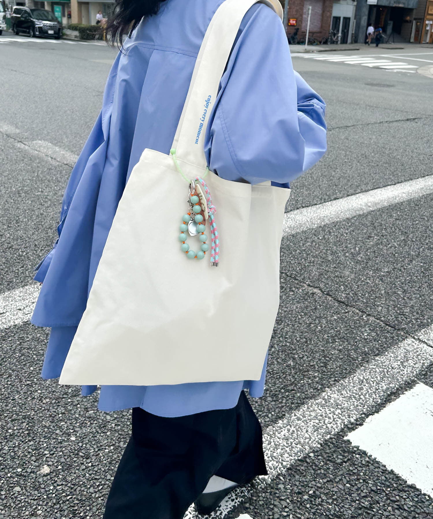 SMELLY「カラフルチャームシリコンキーチェーン」|チャーム・キーホルダー|