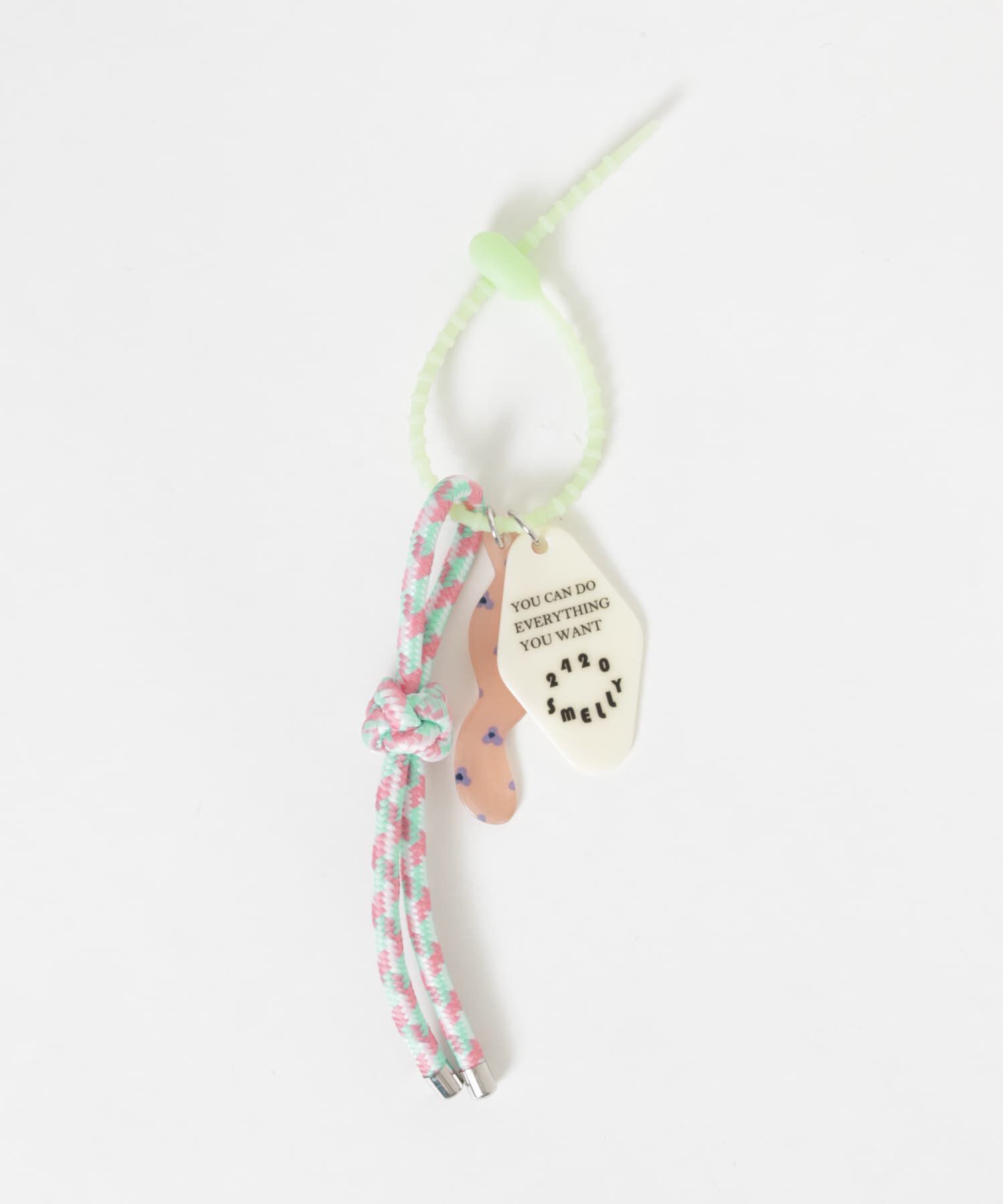 SMELLY「カラフルチャームシリコンキーチェーン」|チャーム・キーホルダー|