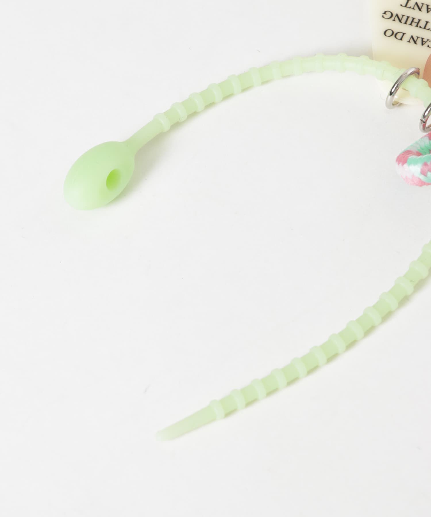 SMELLY「カラフルチャームシリコンキーチェーン」|チャーム・キーホルダー|