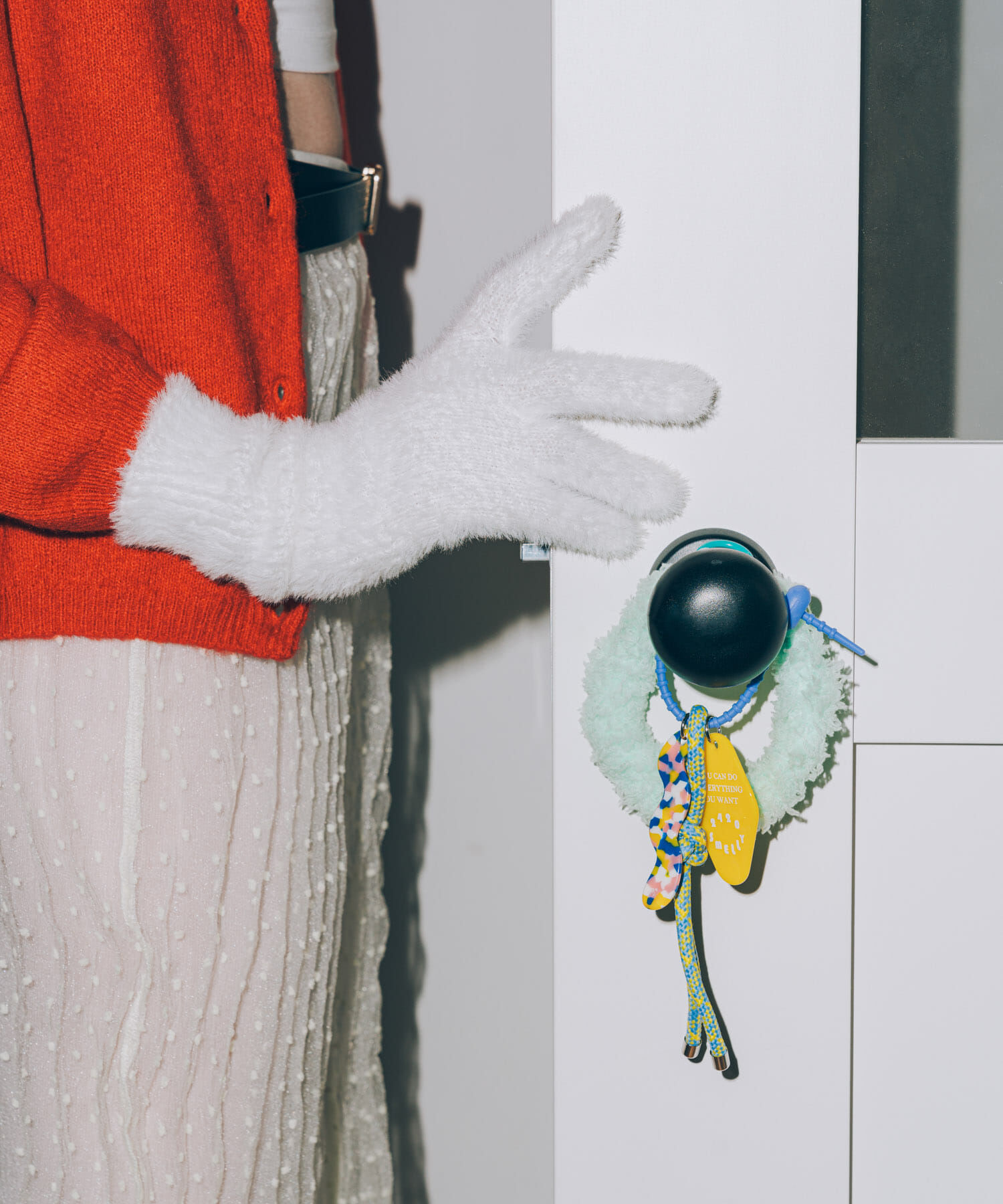 SMELLY「カラフルチャームシリコンキーチェーン」|チャーム・キーホルダー|