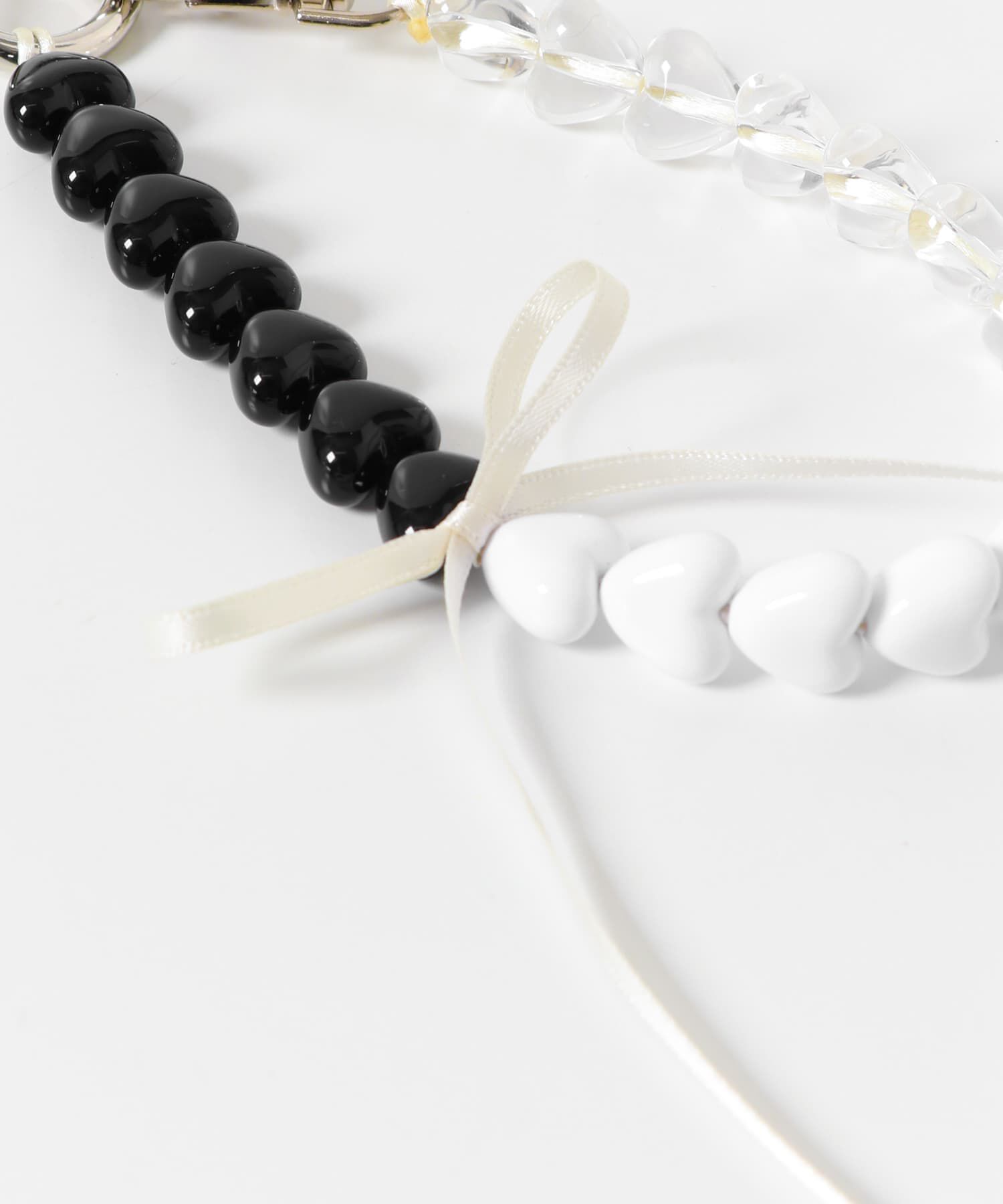 SMELLY「カラフルミニハートリボンキーチェーン」|モバイルケース|