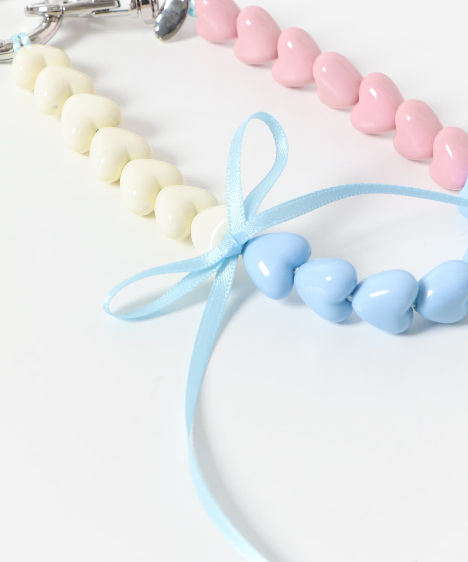 SMELLY「カラフルミニハートリボンキーチェーン」|モバイルケース|