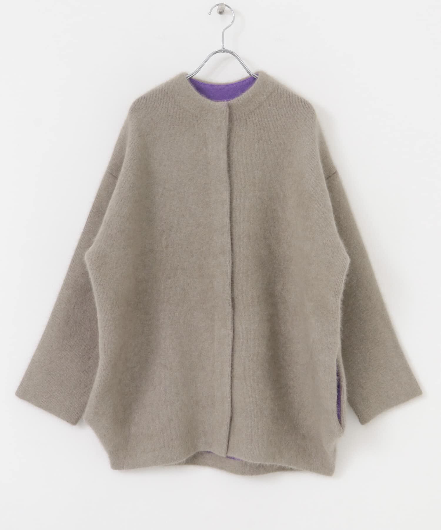 URBAN RESEARCH ROSSO「ELENDEEK　CN RACCOON MIX WCD」|カーディガン|