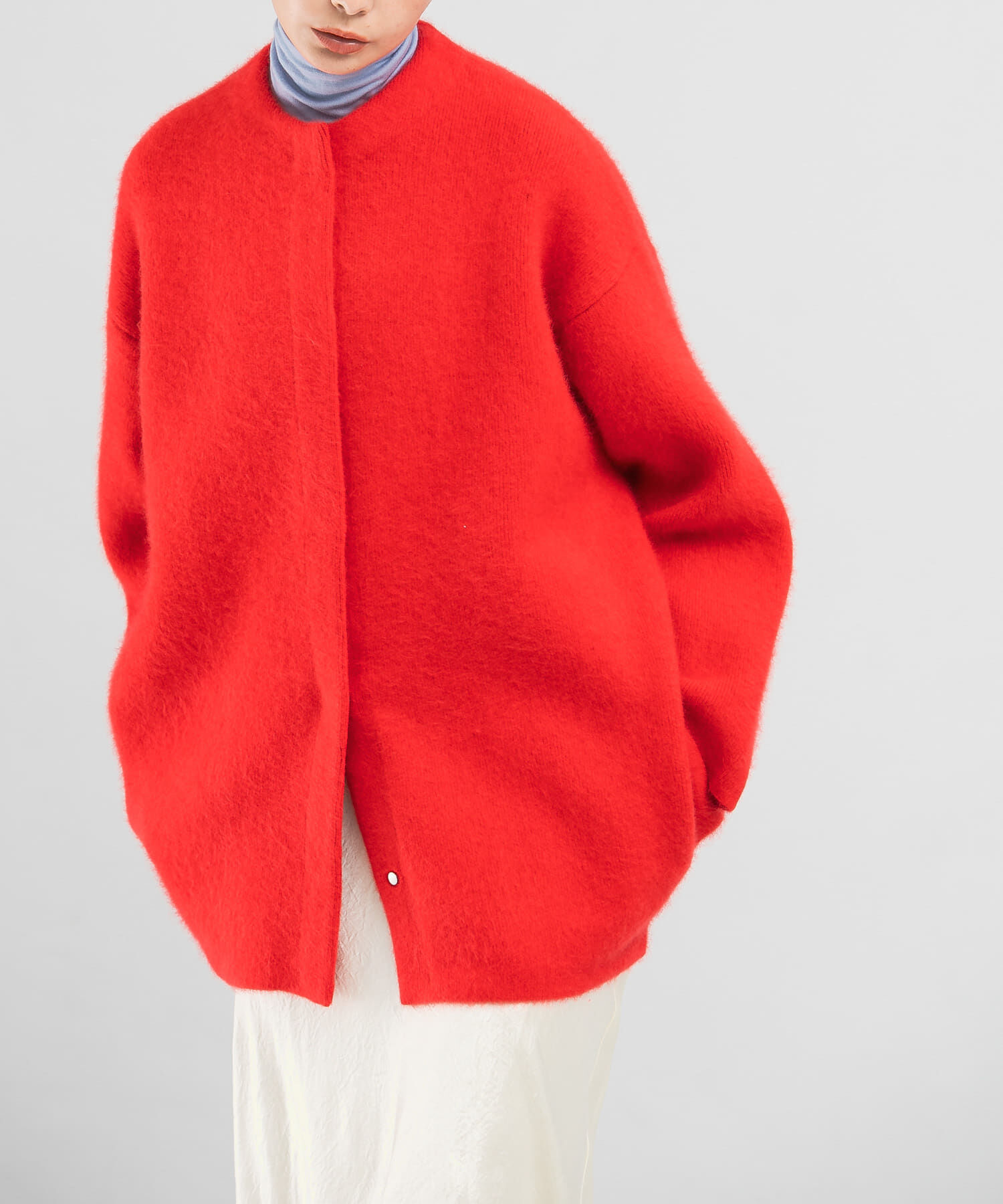 URBAN RESEARCH ROSSO「ELENDEEK　CN RACCOON MIX WCD」|カーディガン|