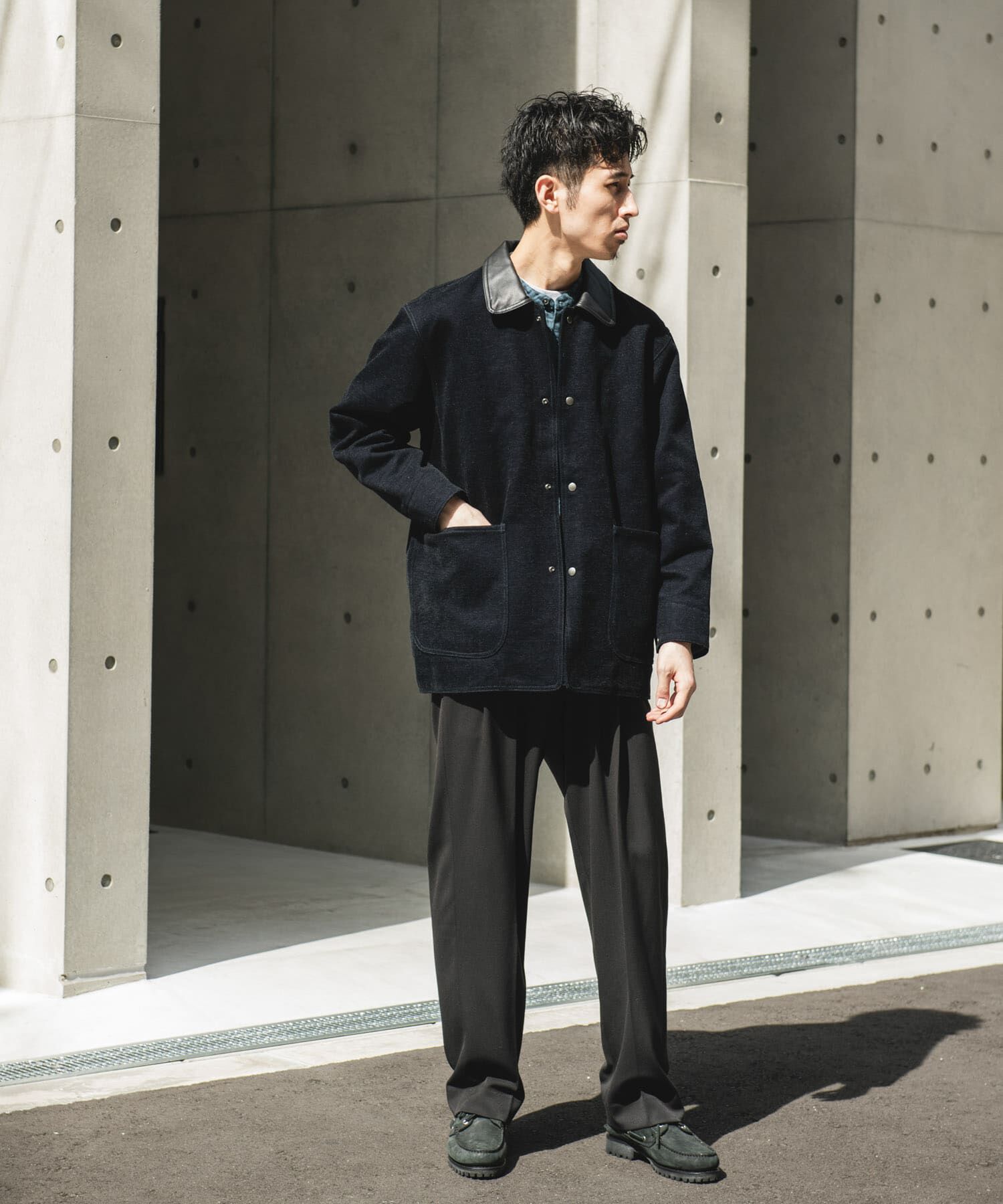 URBAN RESEARCH DOORS「インディゴモール ワークジャケット」|その他|