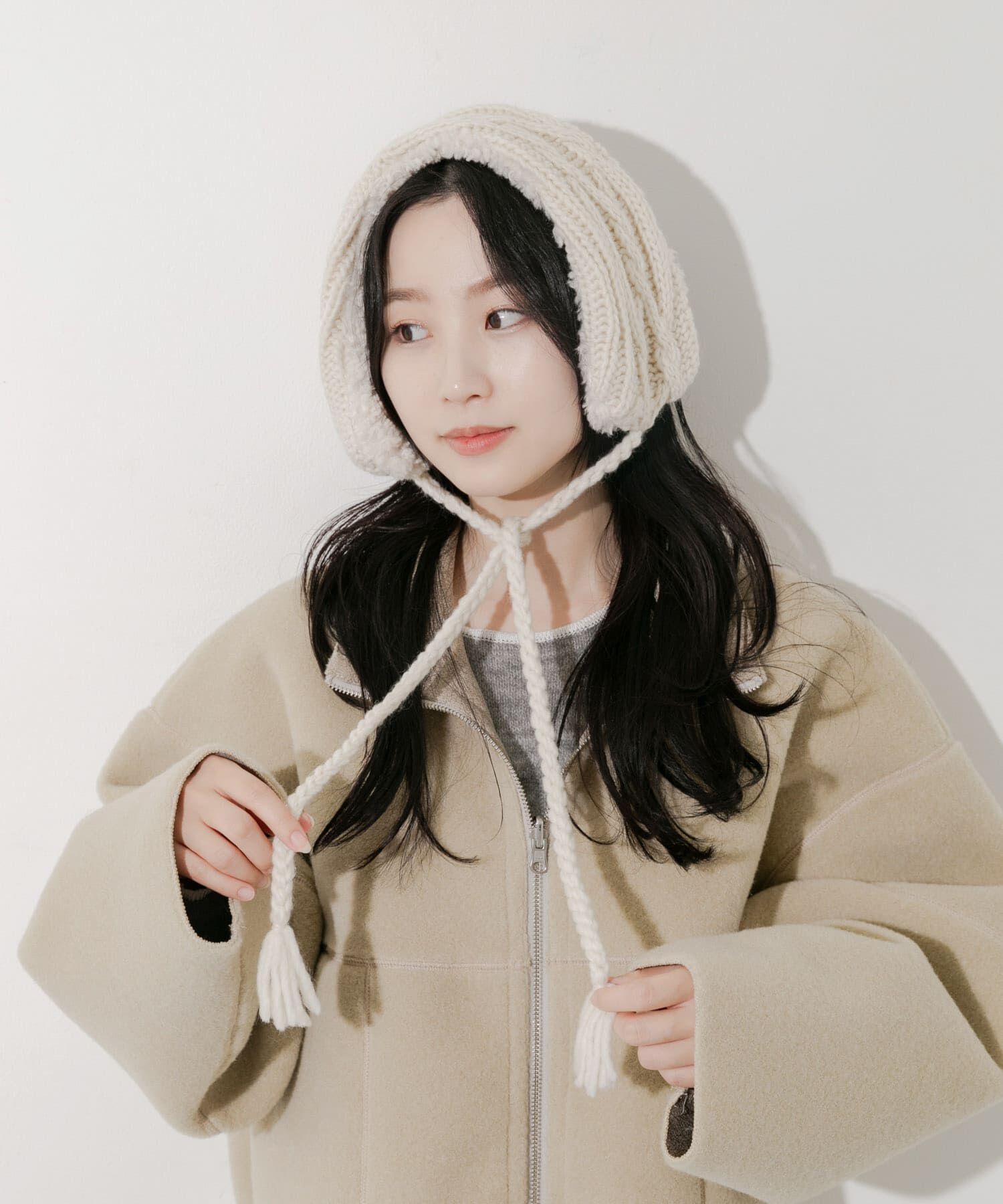 SMELLY「ケーブルコンビイヤーマフ」|イヤーマフ|