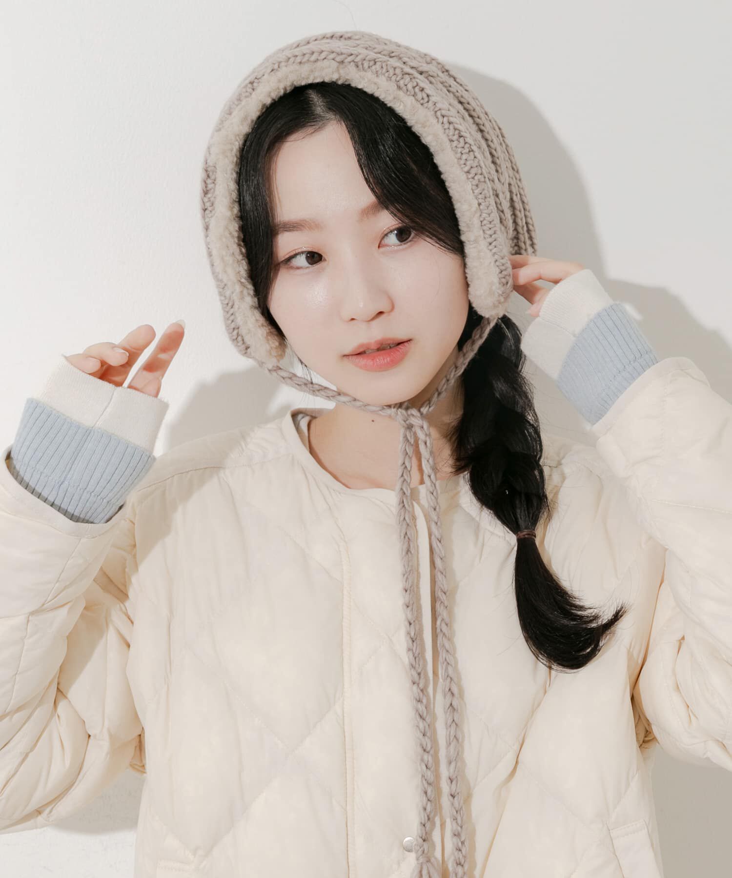 SMELLY「ケーブルコンビイヤーマフ」|イヤーマフ|