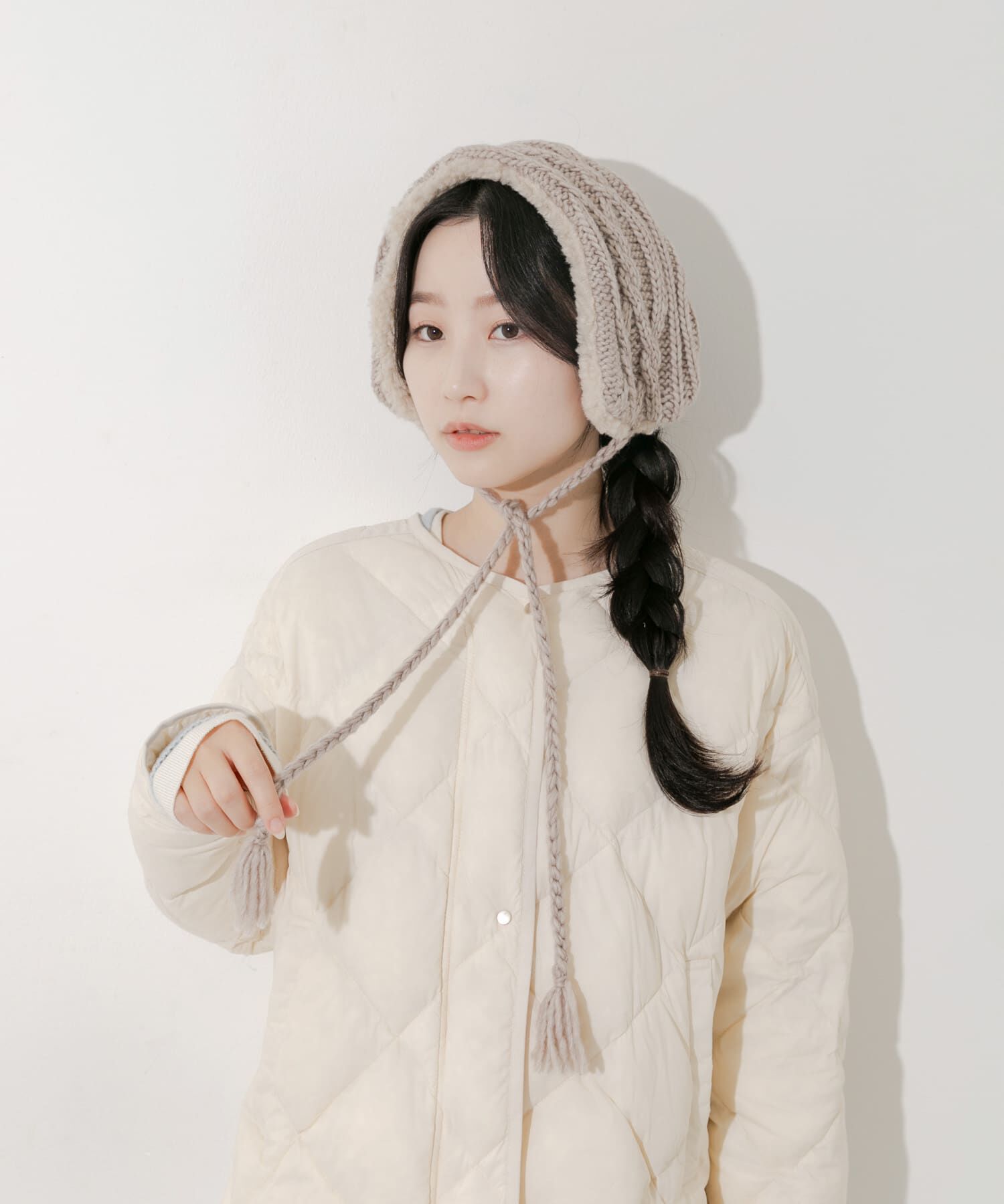 SMELLY「ケーブルコンビイヤーマフ」|イヤーマフ|