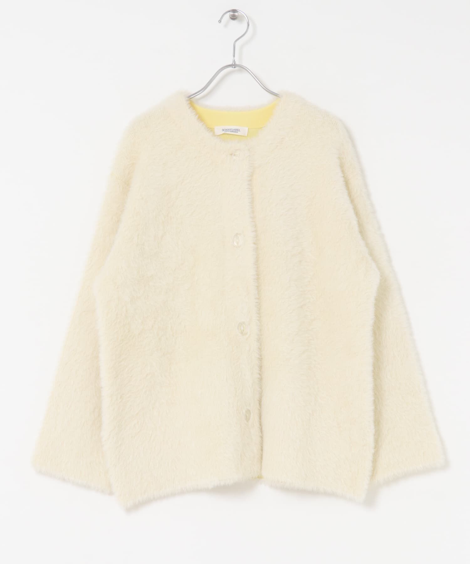 Sonny Label 「ダブルフェイスバイカラーカーディガン」|カーディガン|