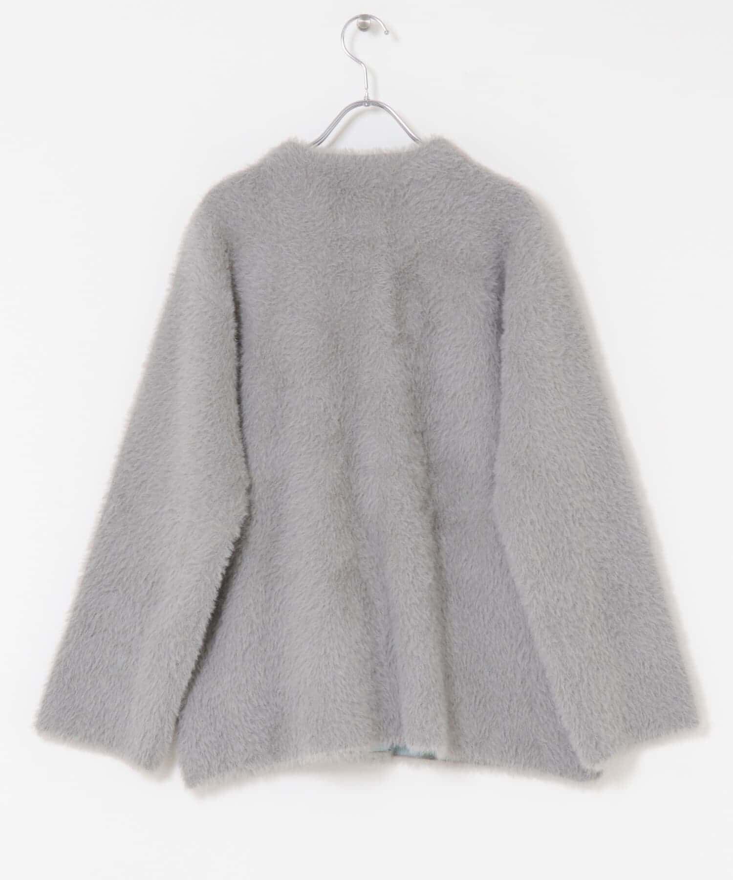 Sonny Label 「ダブルフェイスバイカラーカーディガン」|カーディガン|