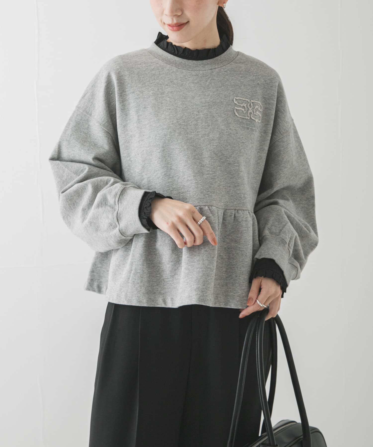 フリルデザインシアーカットソー（URBAN RESEARCH）｜ルミネの