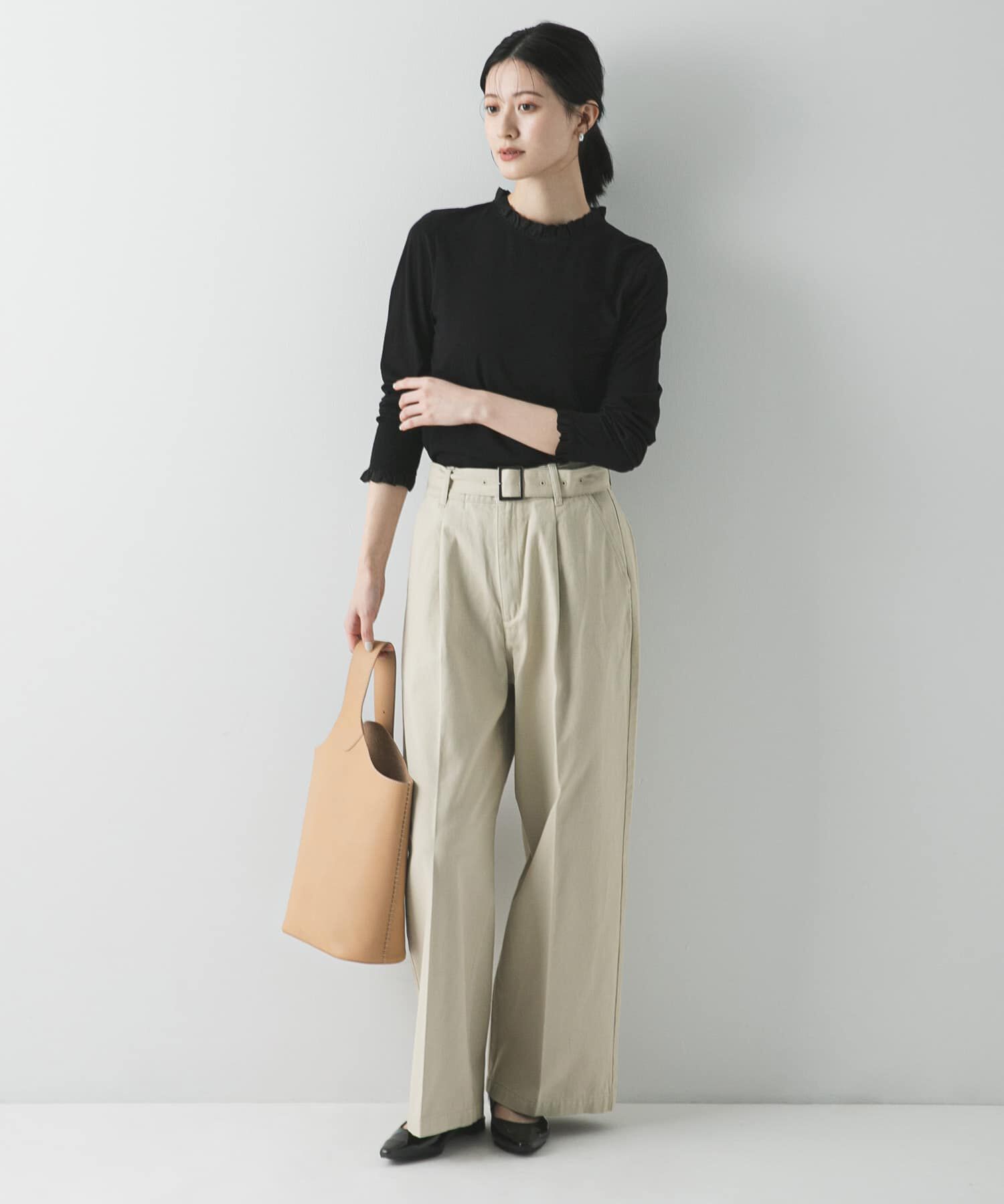 フリルデザインシアーカットソー（URBAN RESEARCH）｜ルミネの