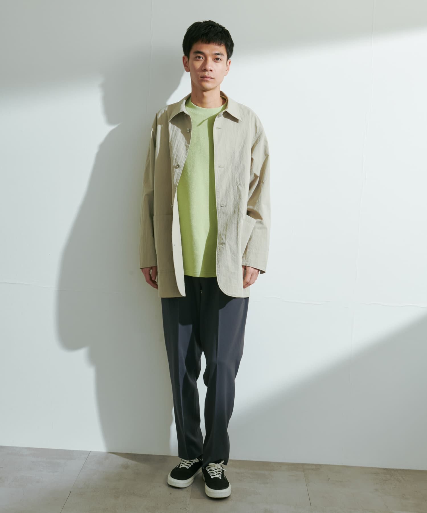 URBAN RESEARCH DOORS「バイオウォッシュ カバーオール ミドルジャケット」|その他|