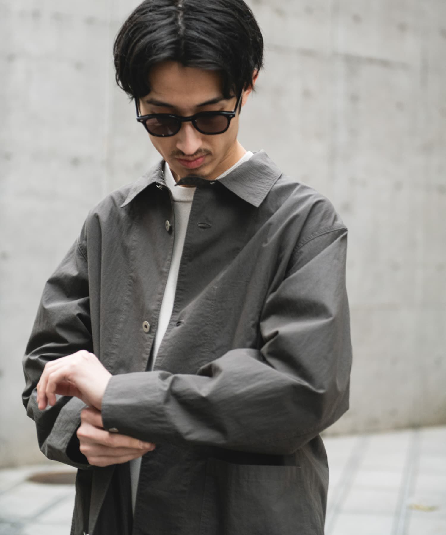 URBAN RESEARCH DOORS「バイオウォッシュ カバーオール ミドルジャケット」|その他|