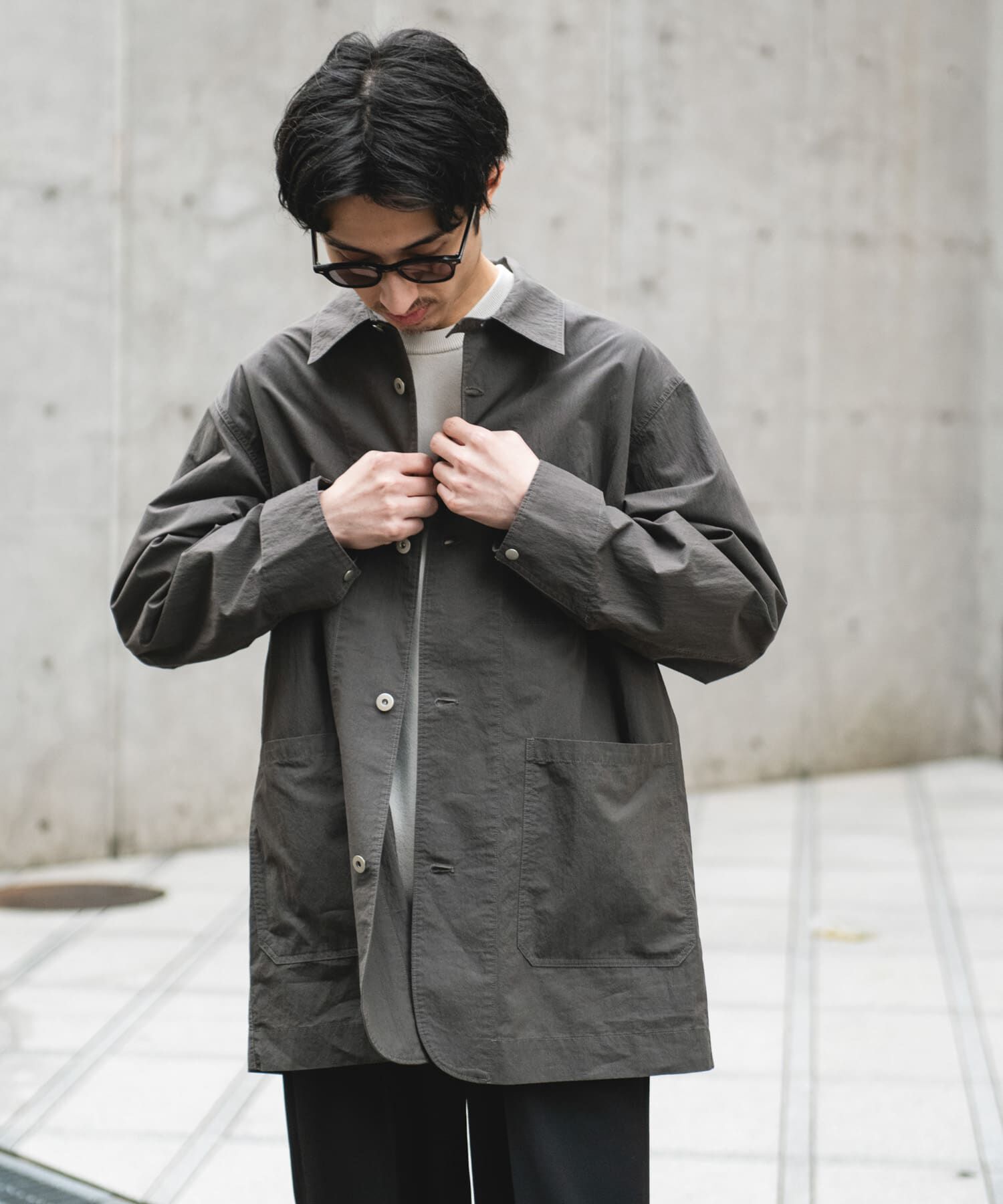 URBAN RESEARCH DOORS「バイオウォッシュ カバーオール ミドルジャケット」|その他|