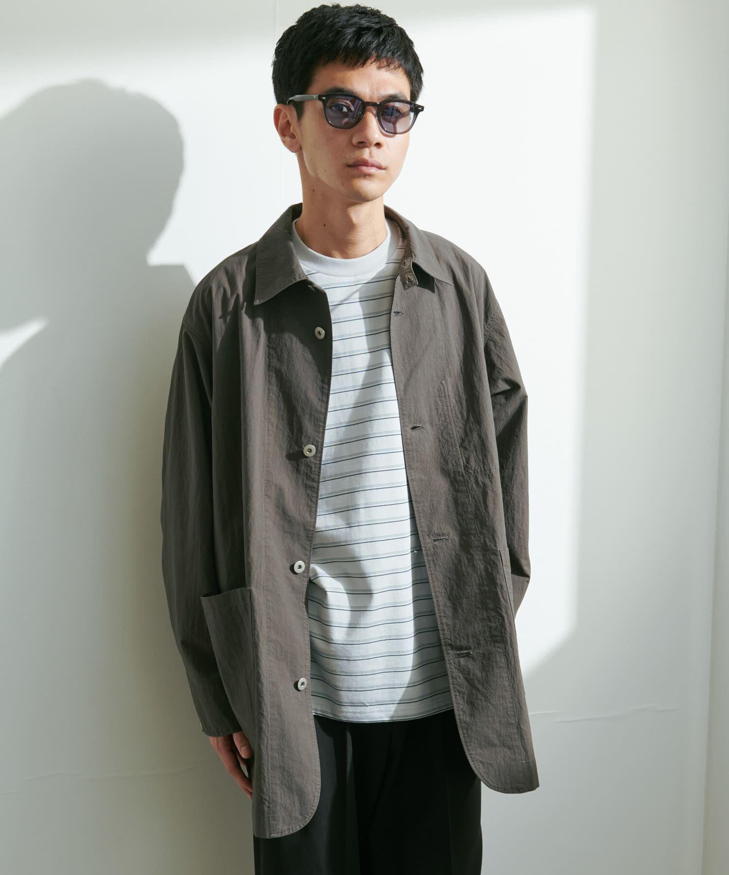 URBAN RESEARCH DOORS「バイオウォッシュ カバーオール ミドルジャケット」|その他|