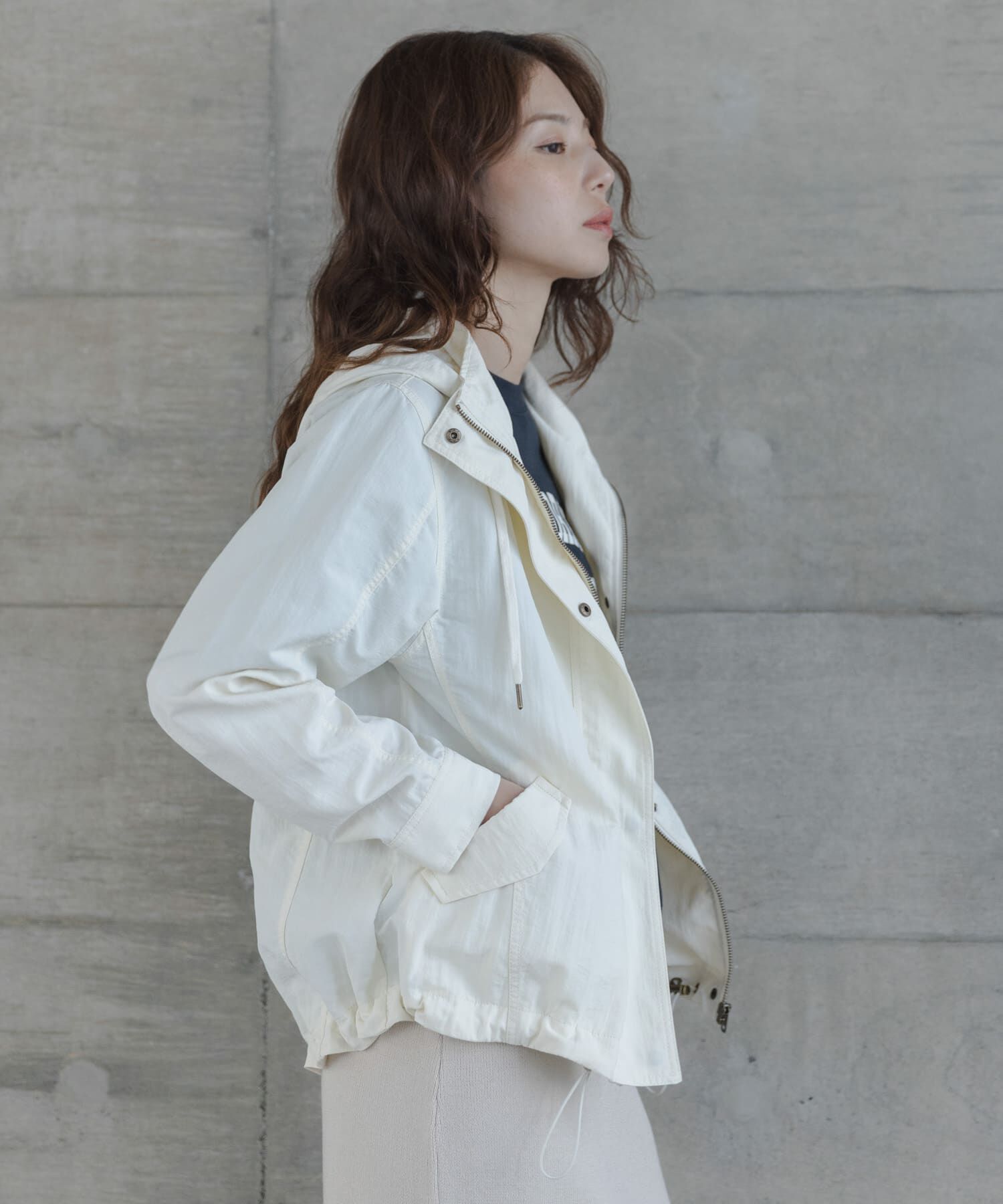 Sonny Label 「多機能マウンテンパーカー」|ノーカラーコート|