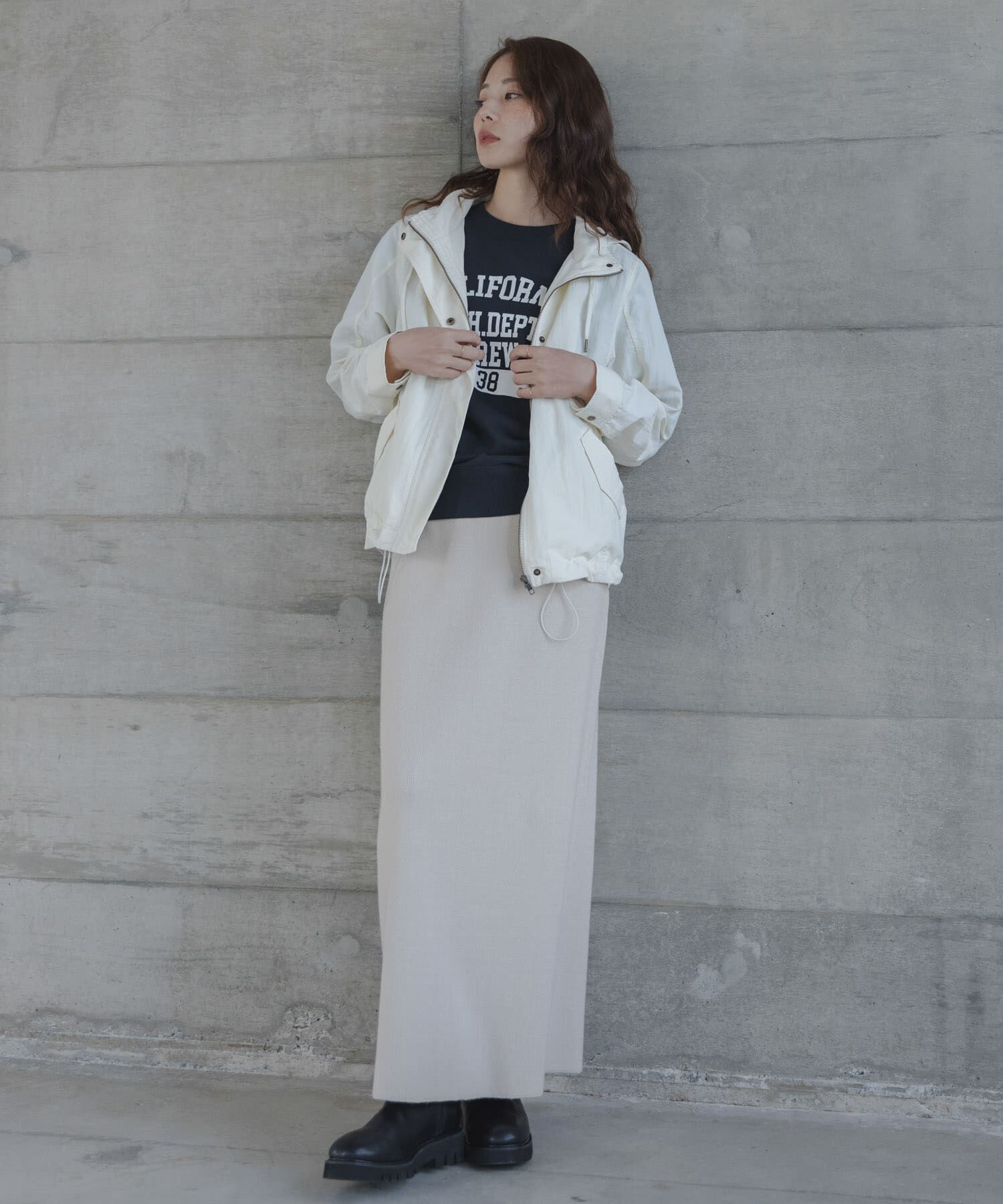 Sonny Label 「多機能マウンテンパーカー」|ノーカラーコート|