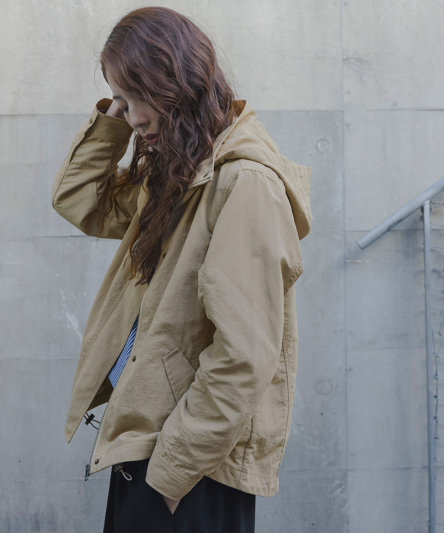 Sonny Label 「多機能マウンテンパーカー」|ノーカラーコート|