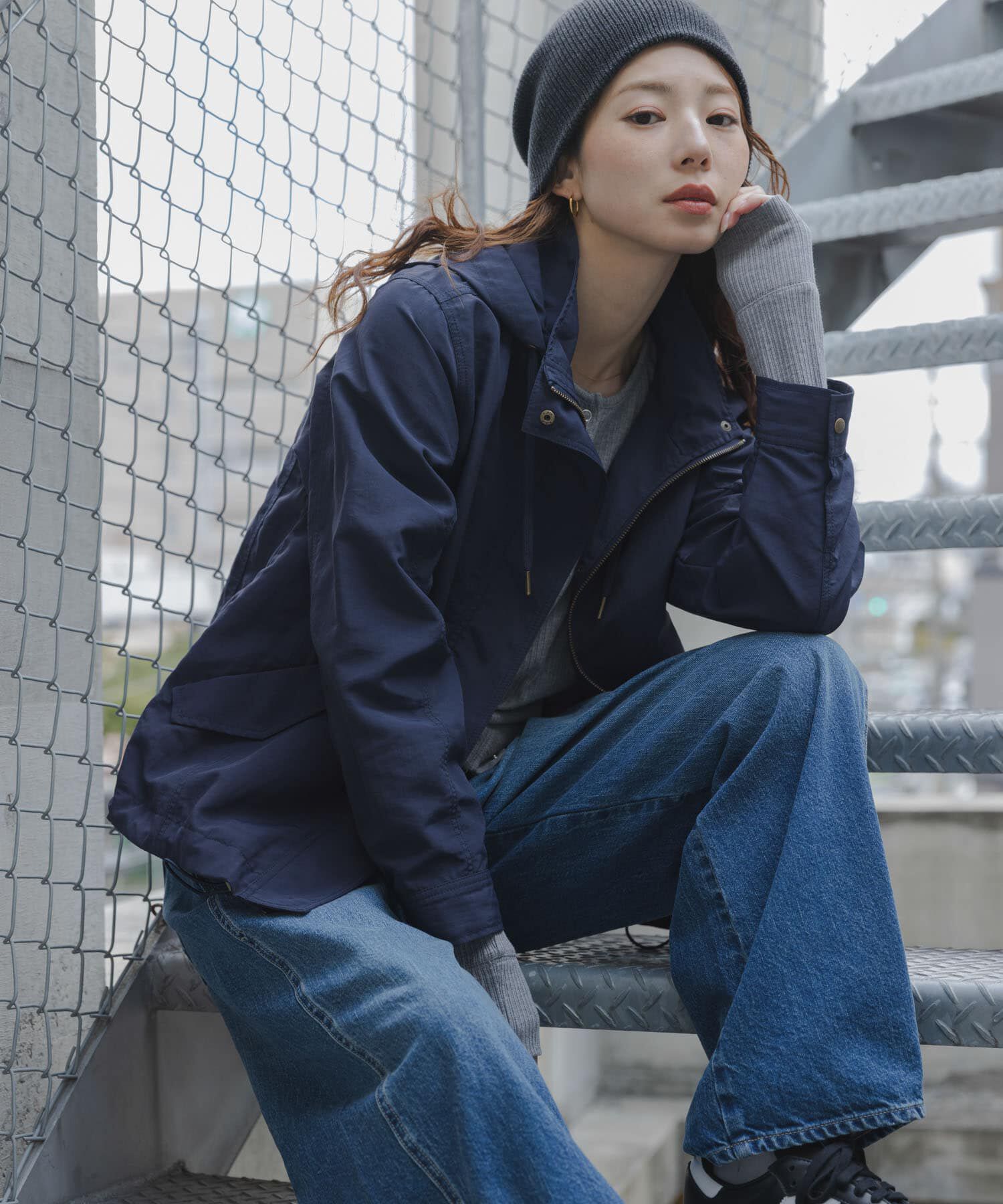 Sonny Label 「多機能マウンテンパーカー」|ノーカラーコート|