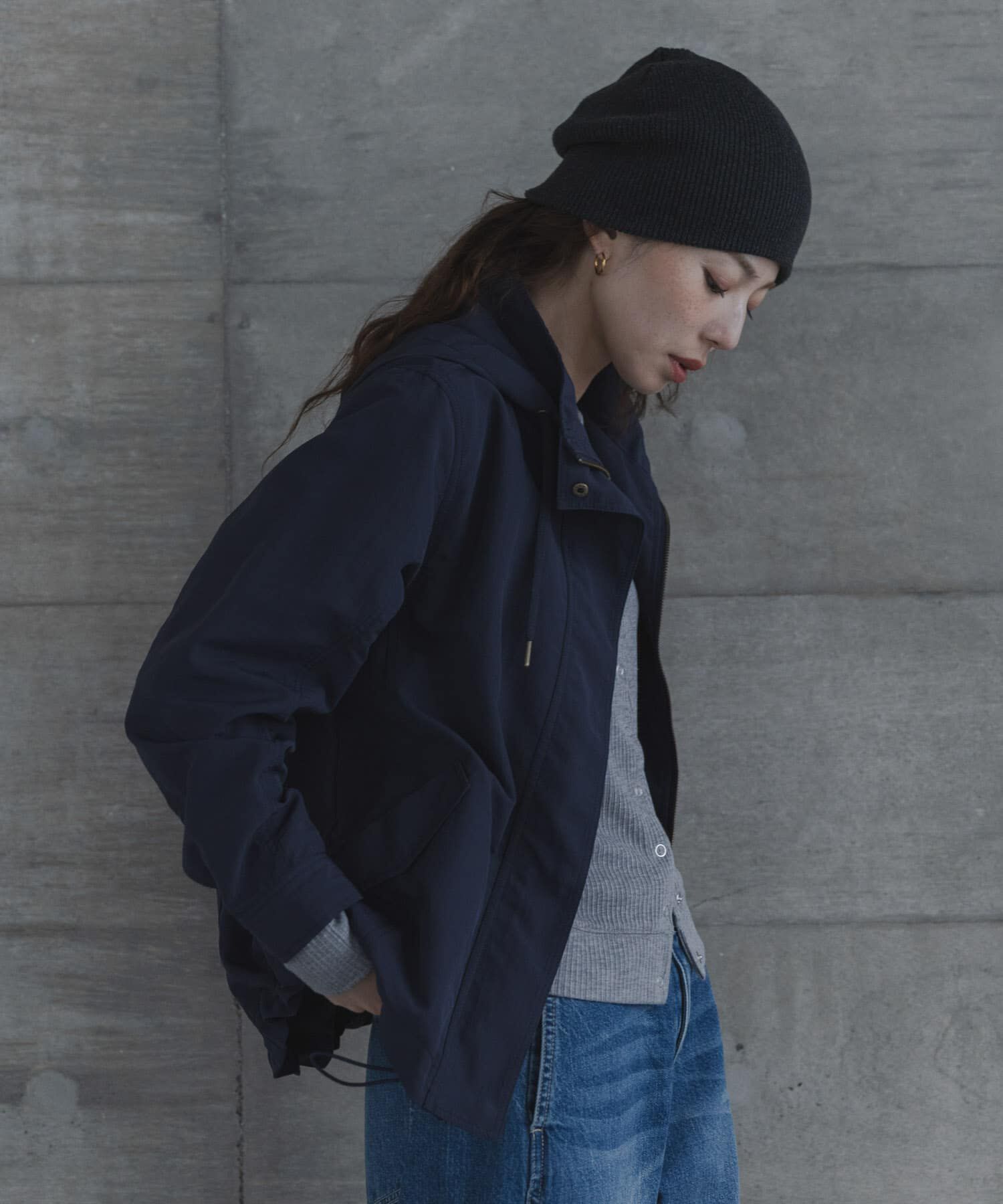 Sonny Label 「多機能マウンテンパーカー」|ノーカラーコート|