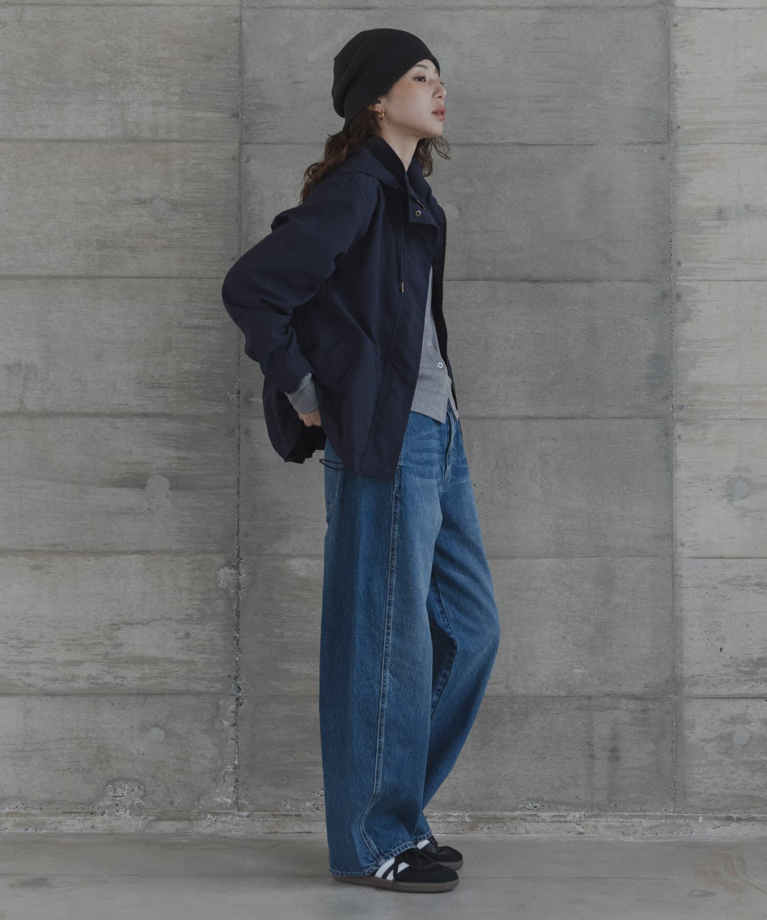 Sonny Label 「多機能マウンテンパーカー」|ノーカラーコート|