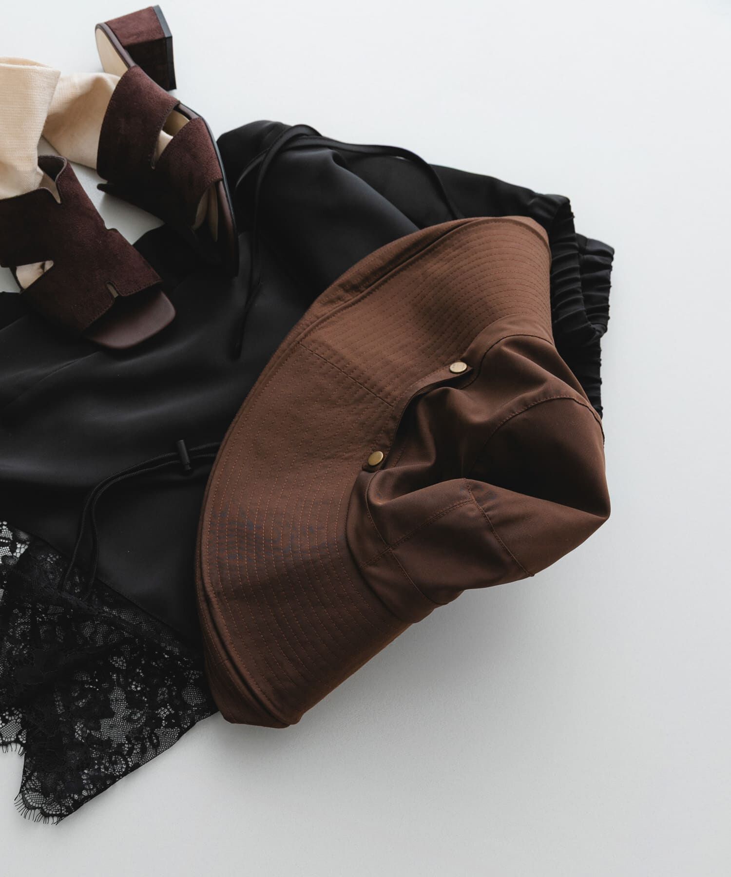 RODE SKO「洗える畳める撥水日よけハット」|ハット|