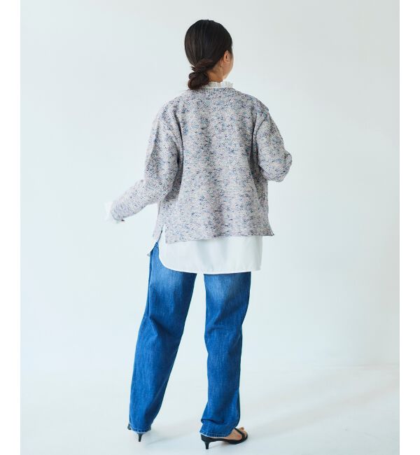 le.coeur blanc「カラーミックスニットジャケット」|その他|