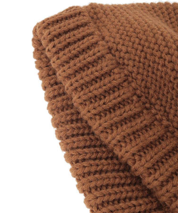 earth music&ecology「プレート付きニットフーディー」|その他|