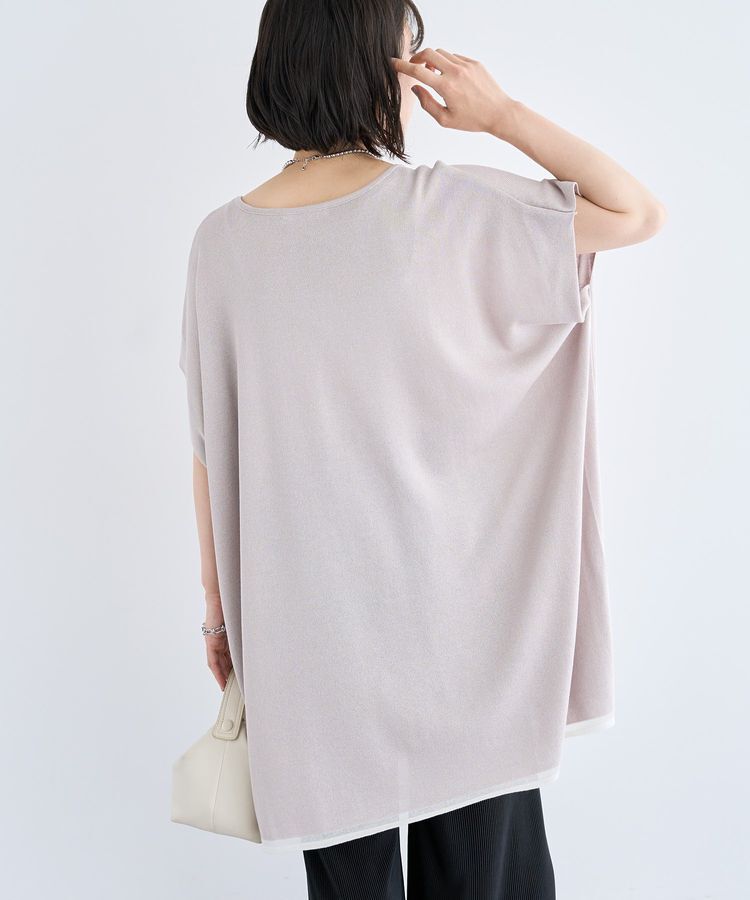 Green Parks「接触冷感ゆったりニットチュニック」|チュニック|