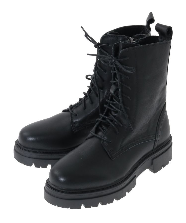 YECCA VECCA「【REMME】10ホールレースアップブーツ」|ショートブーツ|