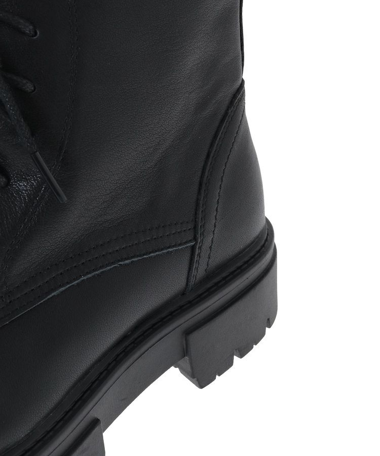 YECCA VECCA「【REMME】10ホールレースアップブーツ」|ショートブーツ|