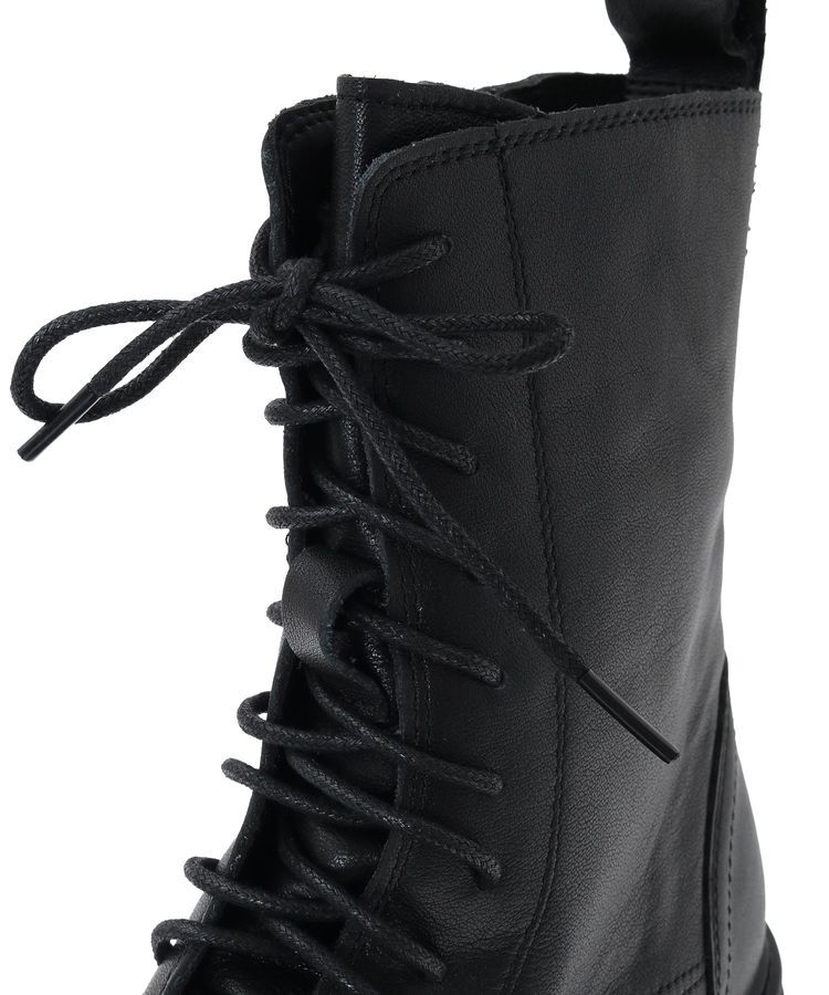 YECCA VECCA「【REMME】10ホールレースアップブーツ」|ショートブーツ|