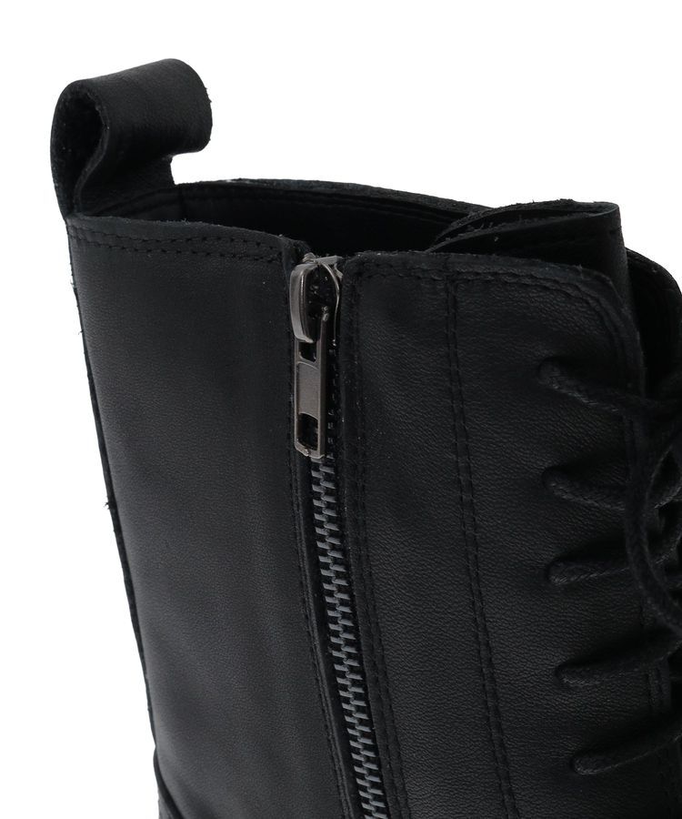 YECCA VECCA「【REMME】10ホールレースアップブーツ」|ショートブーツ|