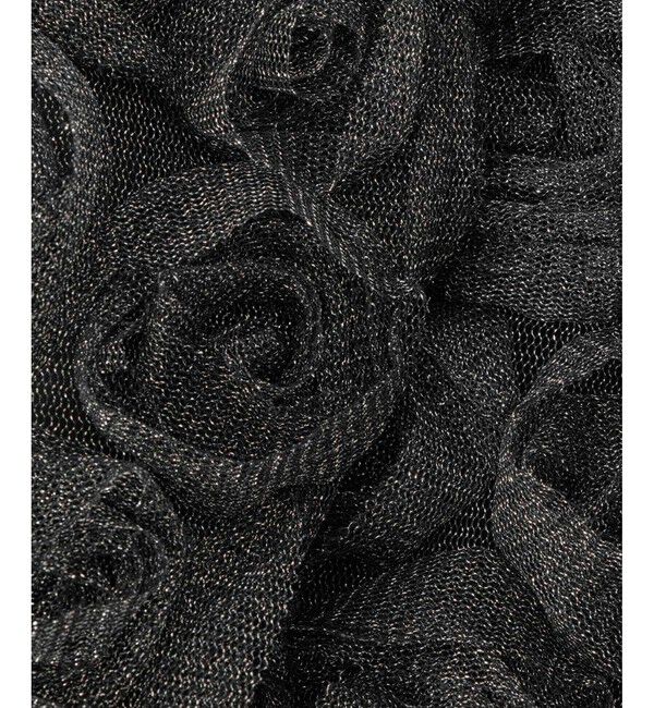 LOULOU WILLOUGHBY「【LOULOU WILLOUGHBY】チュールローズブルゾン」|ブルゾン・スタジャン|