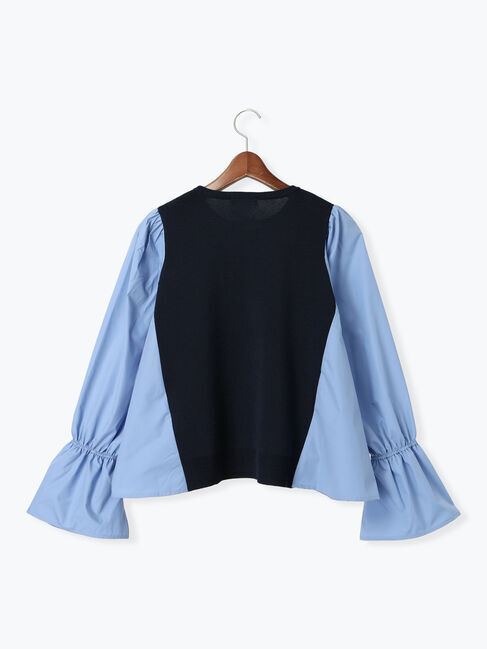 Te chichi「キャンディースリーブドッキングニット」|ニット・セーター|