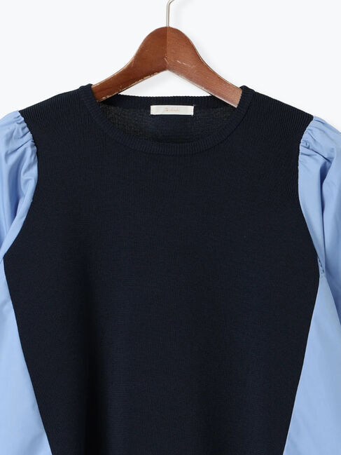 Te chichi「キャンディースリーブドッキングニット」|ニット・セーター|