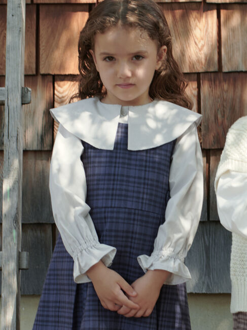 Samansa Mos2 Lagom「ビッグカラーブラウス」|シャツ・ブラウス|