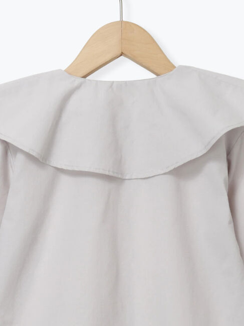 Samansa Mos2 Lagom「ビッグカラーブラウス」|シャツ・ブラウス|