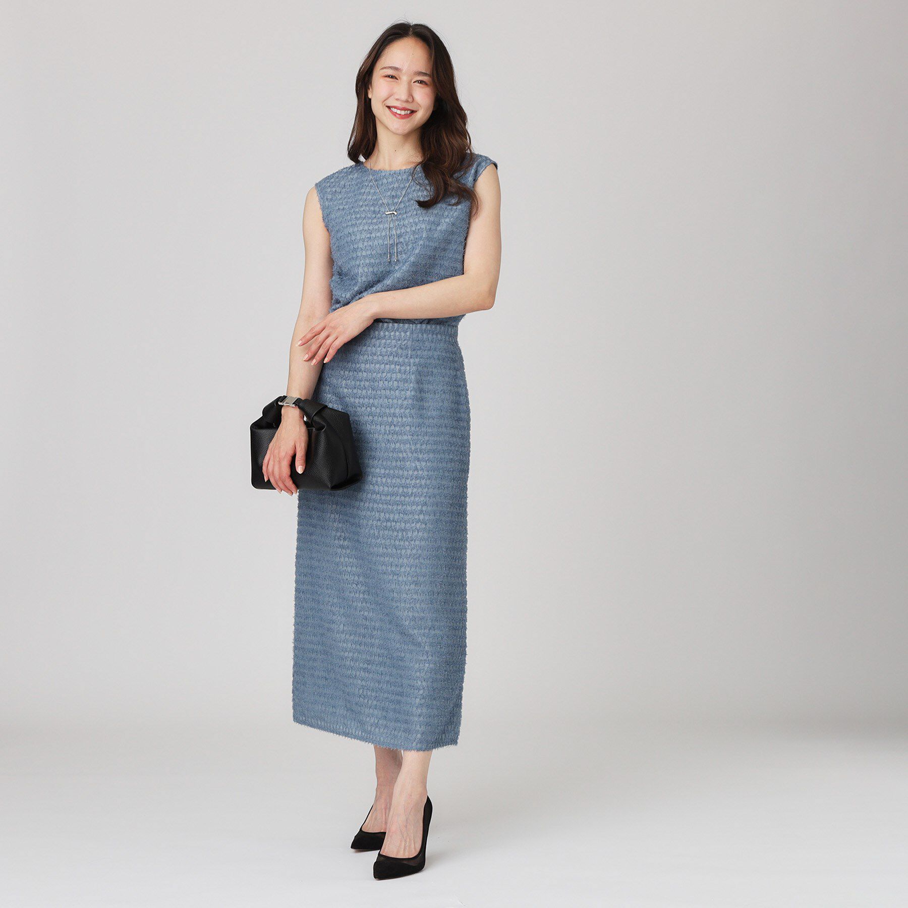 COUP DE CHANCE「【手洗い可／日本製】ジャカードのロングスカート」|スカート|