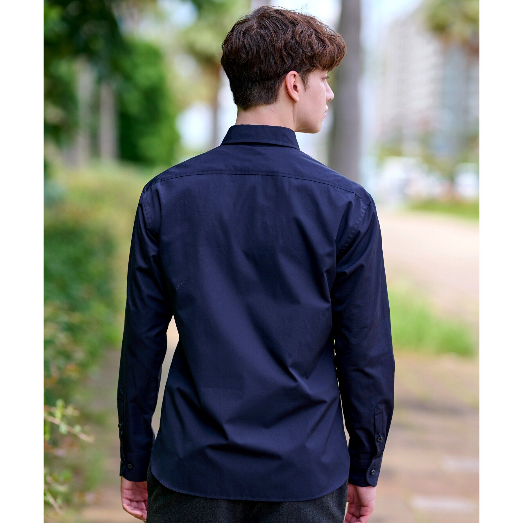 DRESSTERIOR「SUPIMA COTTON ボタンダウンシャツ」|シャツ・ブラウス|