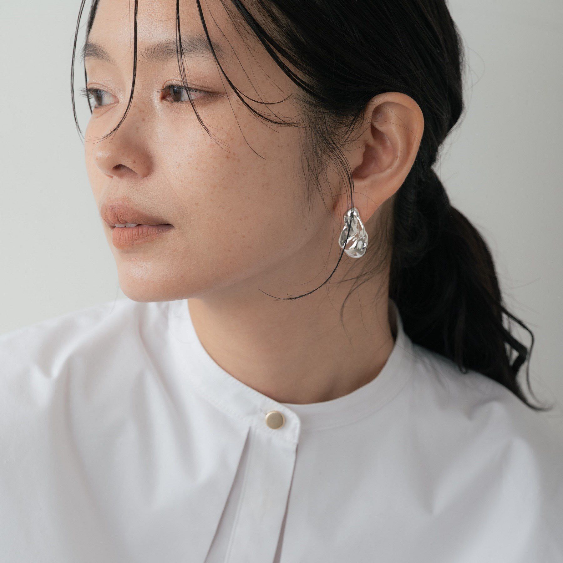 GALLEST「【LAPUIS】Oyster pierced earrings」|ピアス|